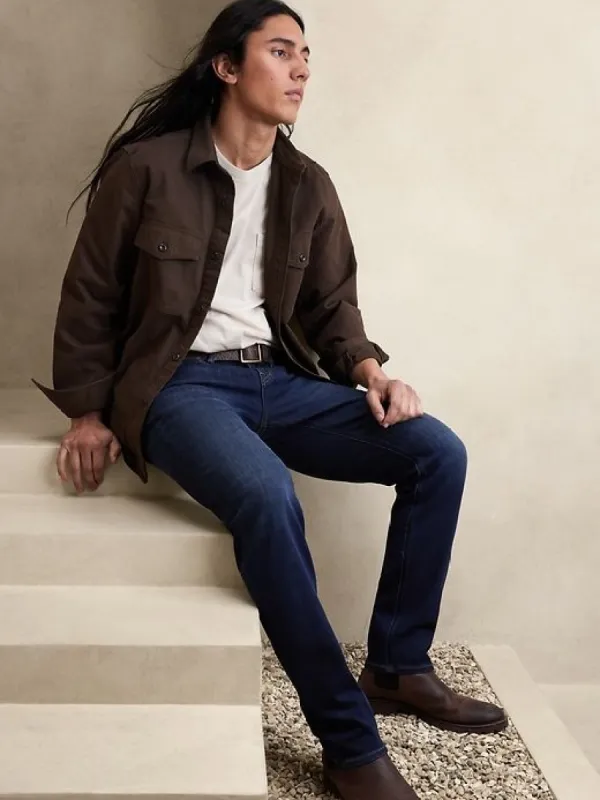 Slim Luxe Traveler Jean sold by Banana Republic
