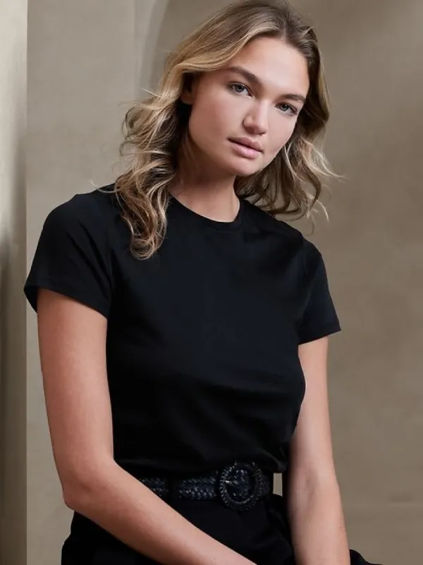 SUPIMA® Crew-Neck T-Shirt made by Banana Republic