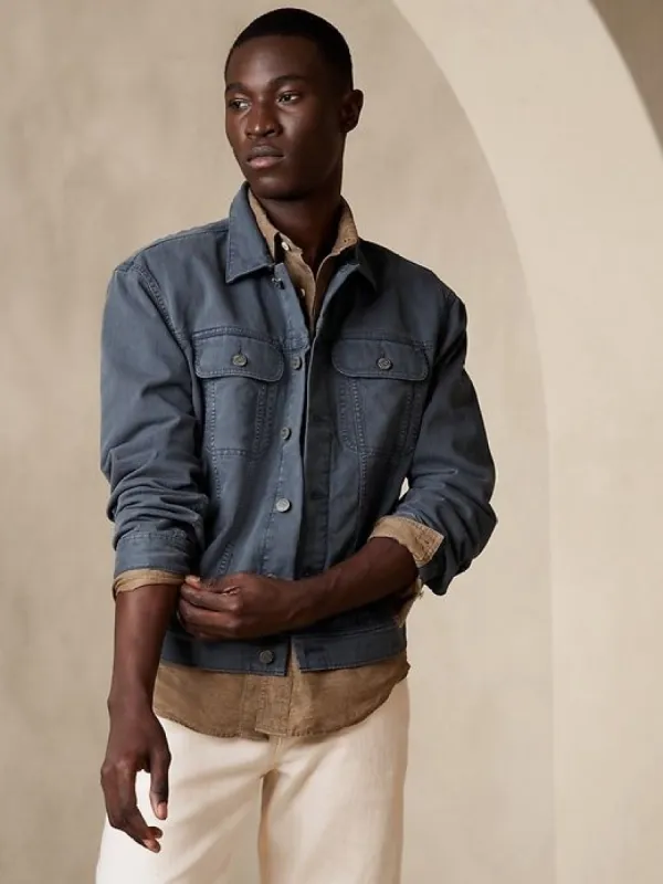 Jace Trucker Jacket sold by Banana Republic