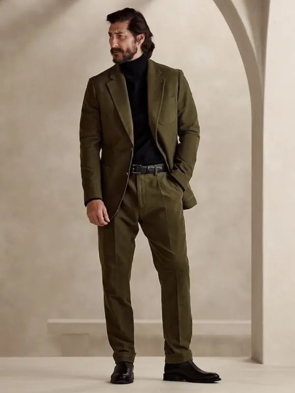 Ramiro Italian Moleskin Suit Pant sold by Banana Republic