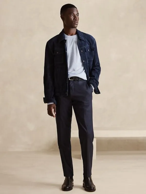 Franco Italian Merino Crew-Neck Sweater sold by Banana Republic