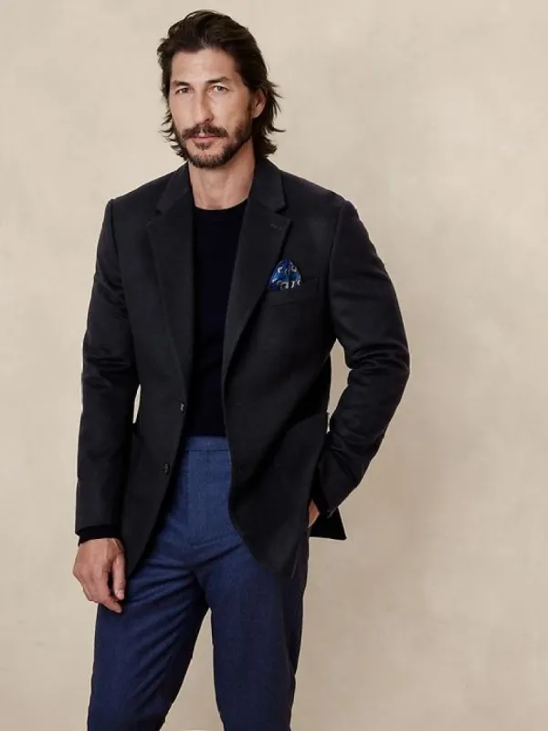 Novara Italian Cashmere Blazer sold by Banana Republic