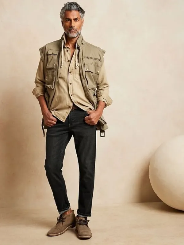 Slim World Traveler Jean sold by Banana Republic