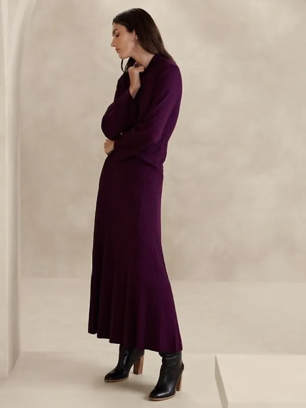 Lena Metallic Sweater Skirt sold by Banana Republic