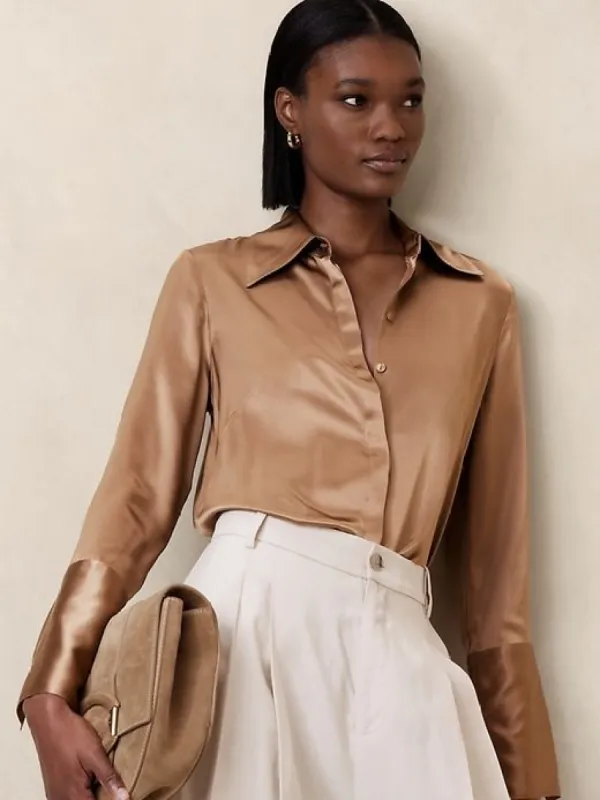 Bliss Silk Shirt sold by Banana Republic