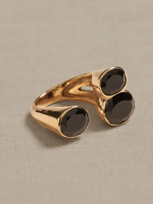 Irsa Triple-Labradorite Ring | Aureus + Argent sold by Banana Republic