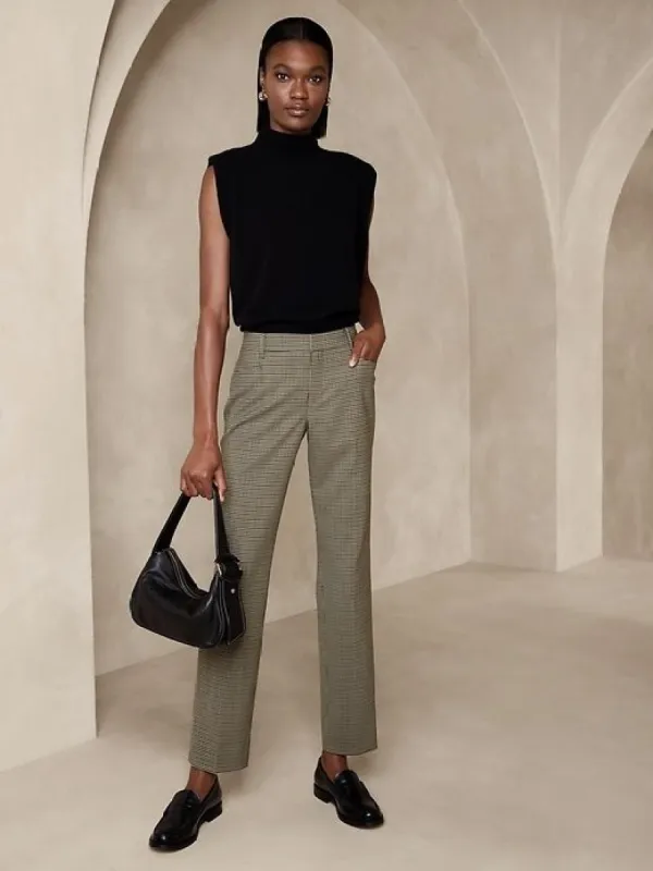 Siena Slim Italian Wool Ankle Pant sold by Banana Republic