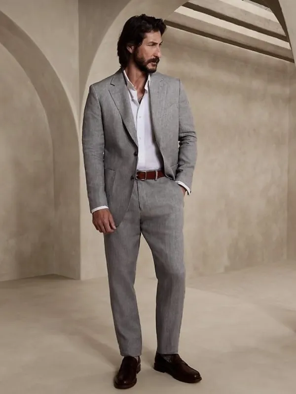 Rene Linen Suit Pant sold by Banana Republic