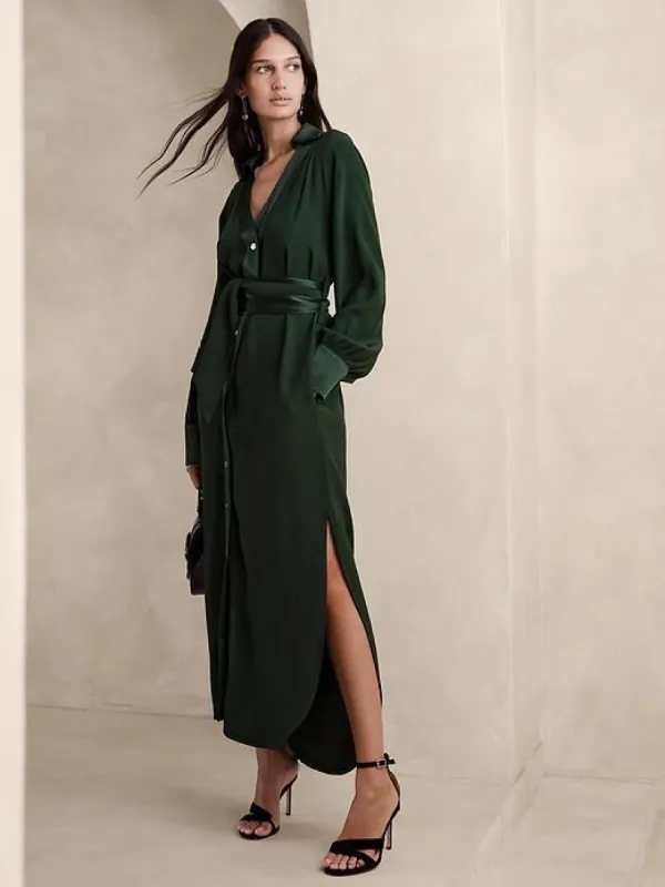 Felisa Midi Shirtdress sold by Banana Republic