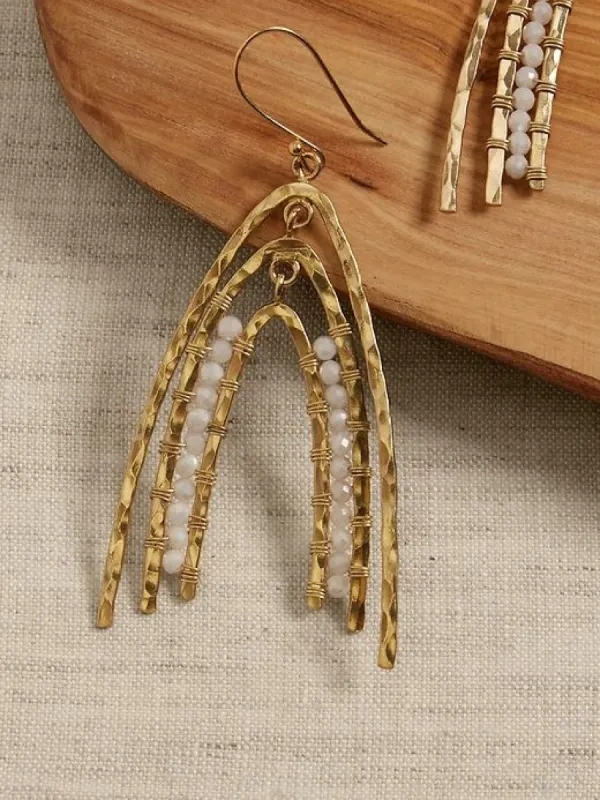 Arches Silverite Earrings | Aureus + Argent sold by Banana Republic