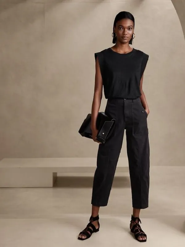 The Barrel Pant sold by Banana Republic