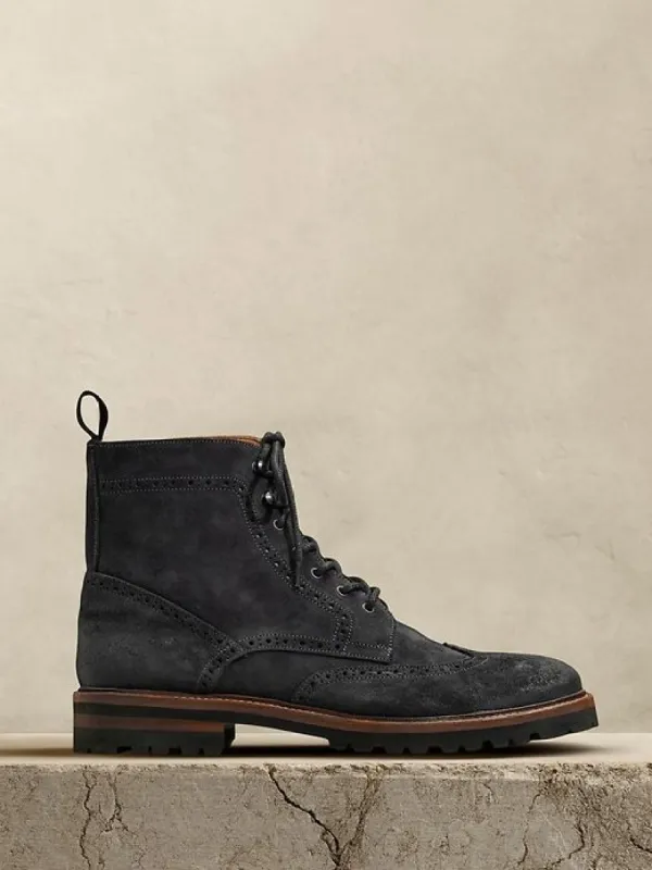 Vicente Brogue Boot sold by Banana Republic