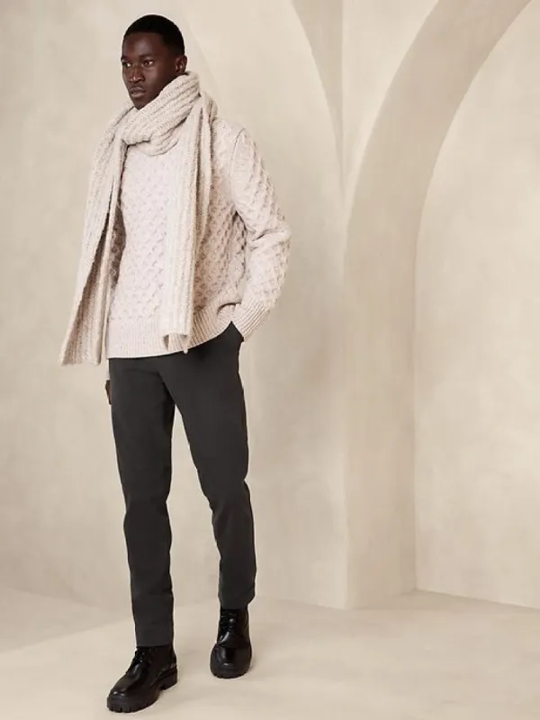 Slim Brushed Traveler Chino sold by Banana Republic