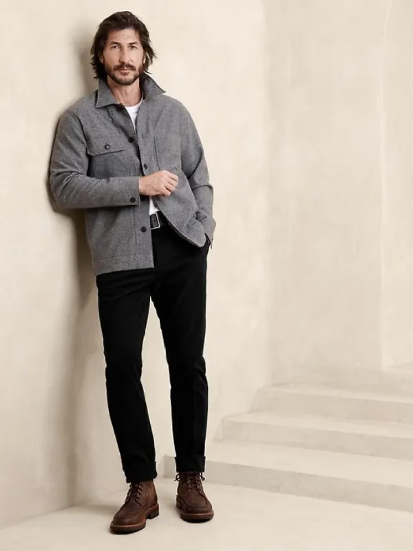 Slim Brushed Traveler Chino sold by Banana Republic