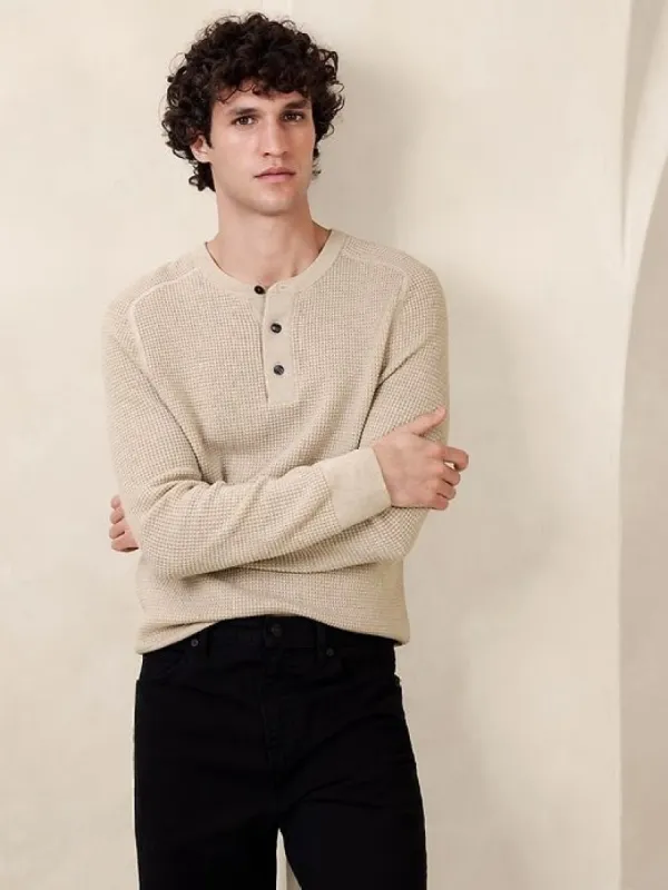 Sante Merino Henley Sweater sold by Banana Republic