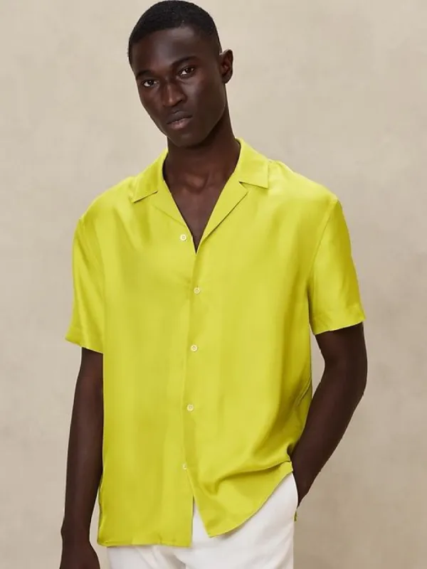 Lyam Silk Resort Shirt sold by Banana Republic