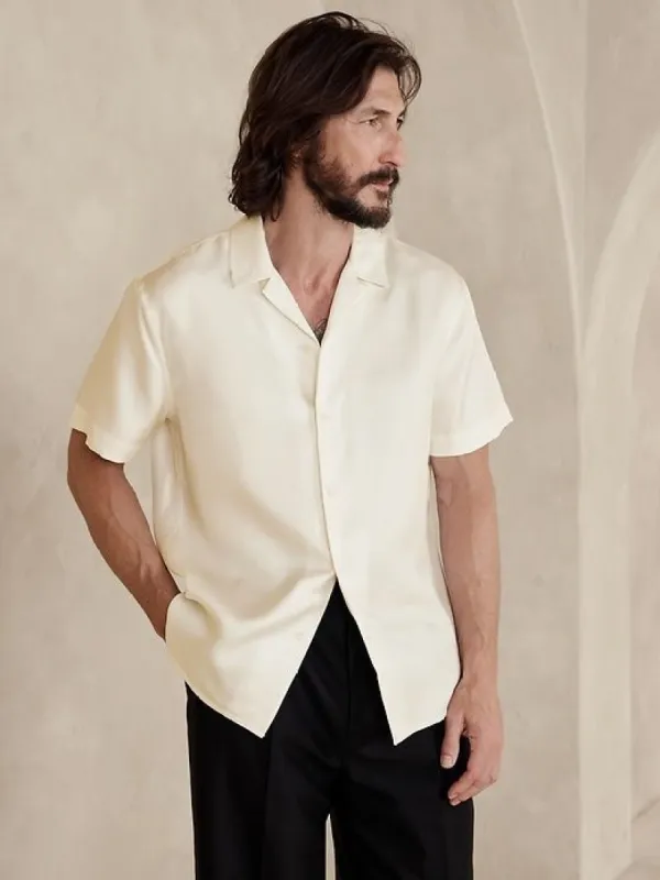 Lyam Silk Resort Shirt sold by Banana Republic