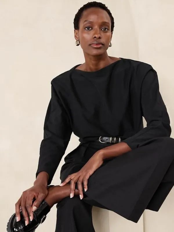 Heavy Cotton Dolman Top sold by Banana Republic