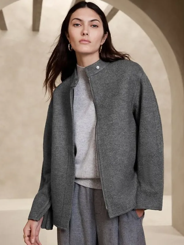 Finola Bouclé Jacket sold by Banana Republic