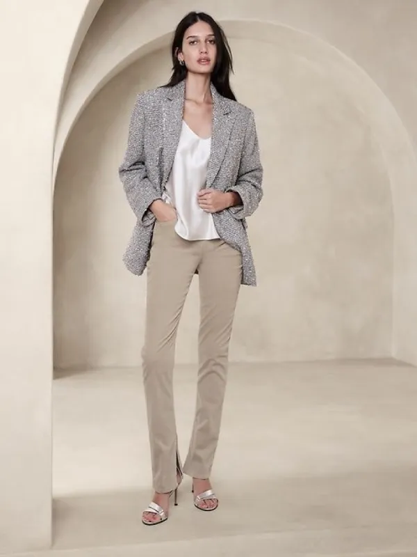 The Slim Velvet Stiletto Jean sold by Banana Republic