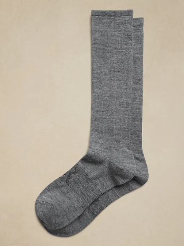 Breathe Merino Dress Sock sold by Banana Republic