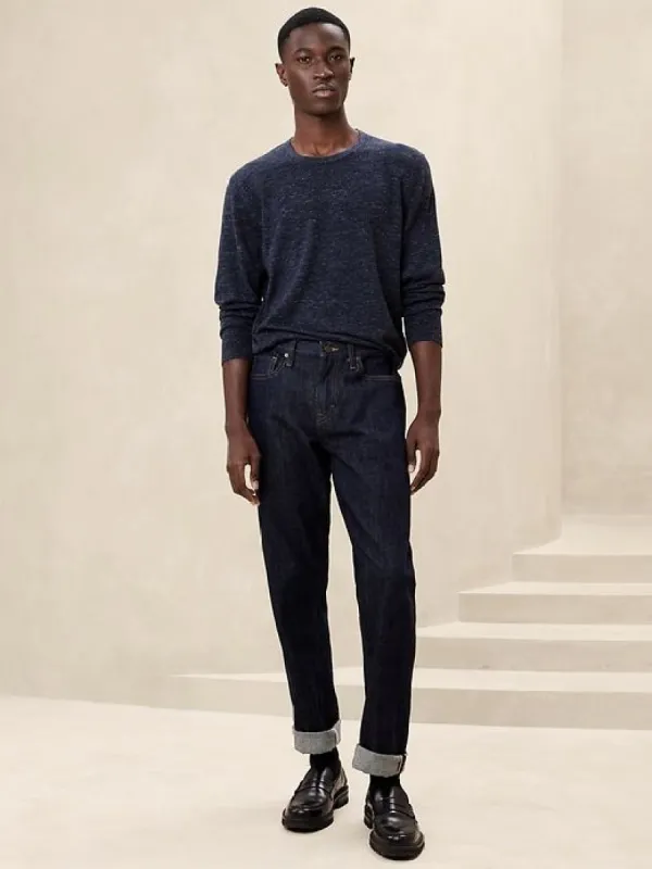 Oceano Merino-Linen Sweater sold by Banana Republic