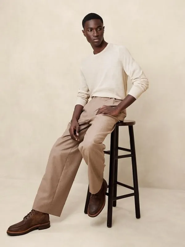 Oceano Merino-Linen Sweater sold by Banana Republic