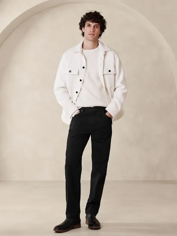 The 90s Straight Brushed Canvas Jean sold by Banana Republic