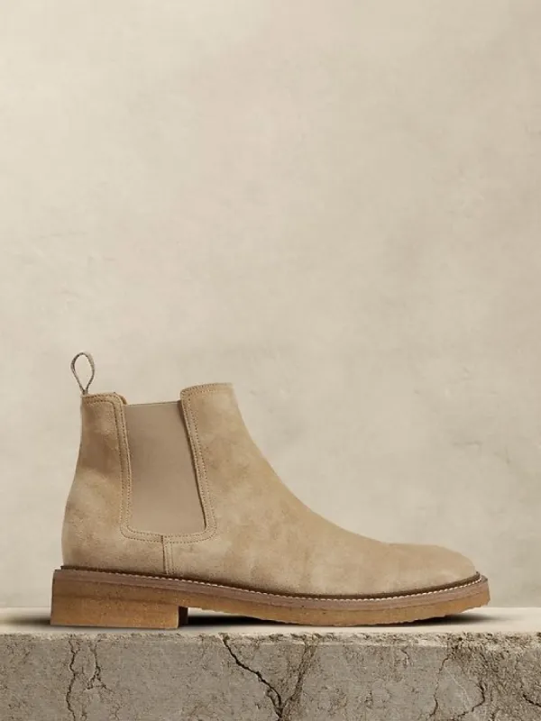 Suede Chelsea Boot sold by Banana Republic