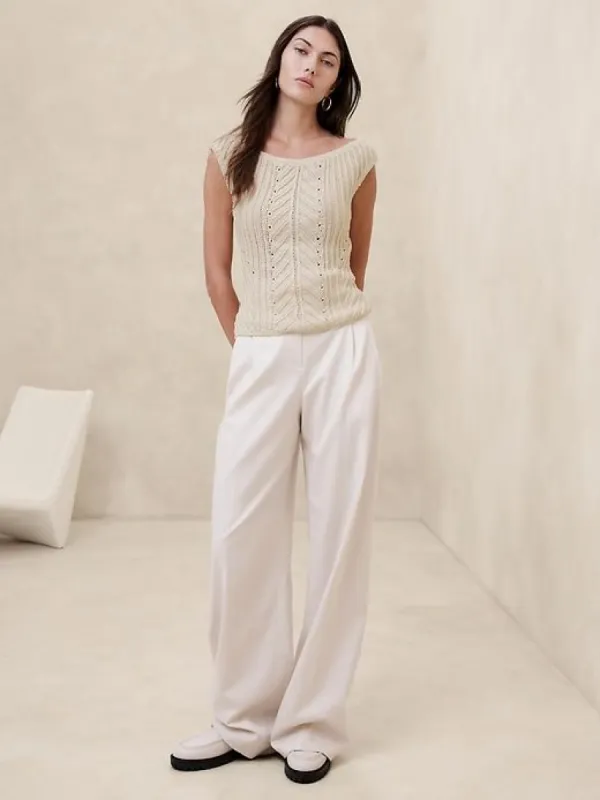 Janette Off-Shoulder Top sold by Banana Republic