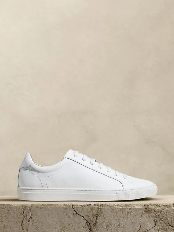 Nickola Leather Sneaker sold by Banana Republic