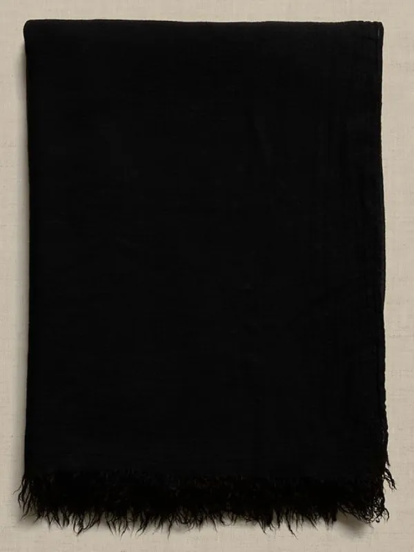 Caro Viscose-Cashmere Layering Scarf sold by Banana Republic