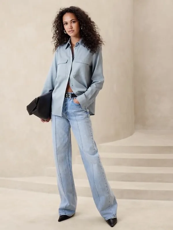 The Perfect Utility Shirt sold by Banana Republic