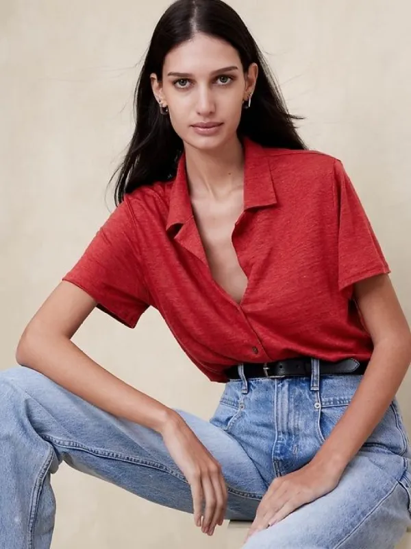 Linen Resort Shirt sold by Banana Republic
