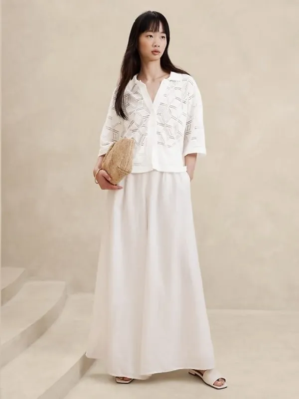 Lexia Knit Resort Shirt sold by Banana Republic