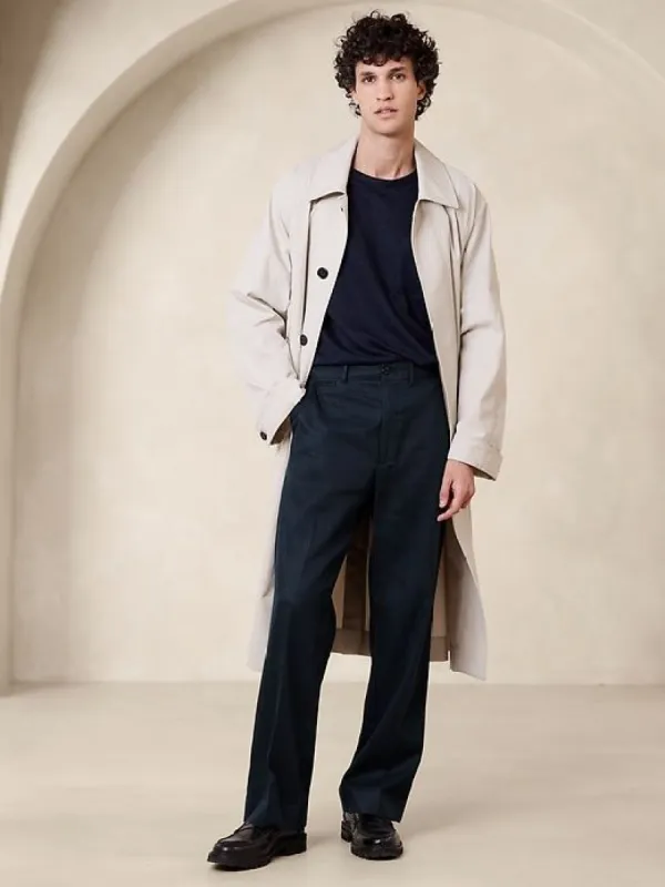 Italian Herringbone Officer Pant sold by Banana Republic