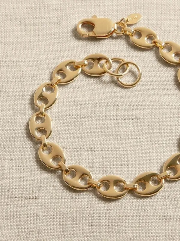 Ravena Mariner Tiny Link Bracelet | Aureus + Argent sold by Banana Republic