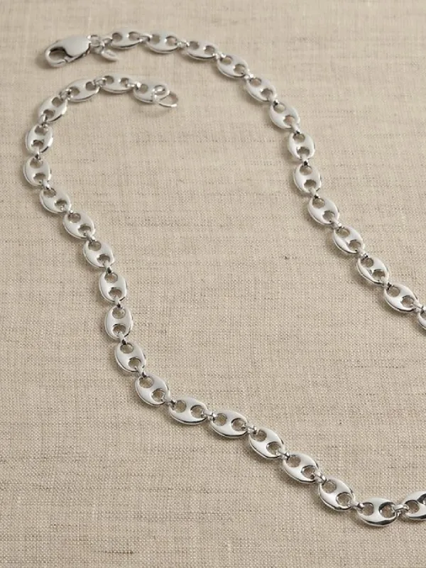 Ravena Mariner Tiny Link Chain | Aureus + Argent sold by Banana Republic