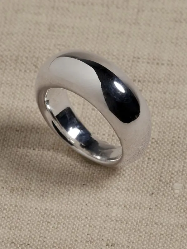 Ravena Slim Dome Ring | Aureus + Argent sold by Banana Republic