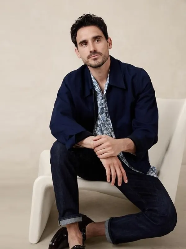 Lyam Silk Resort Shirt made by Banana Republic