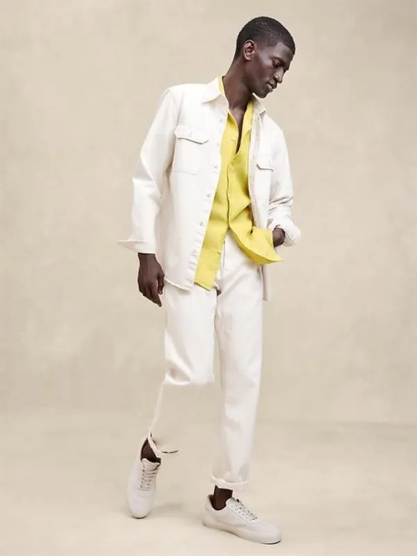 Castelleto Linen Resort Shirt sold by Banana Republic