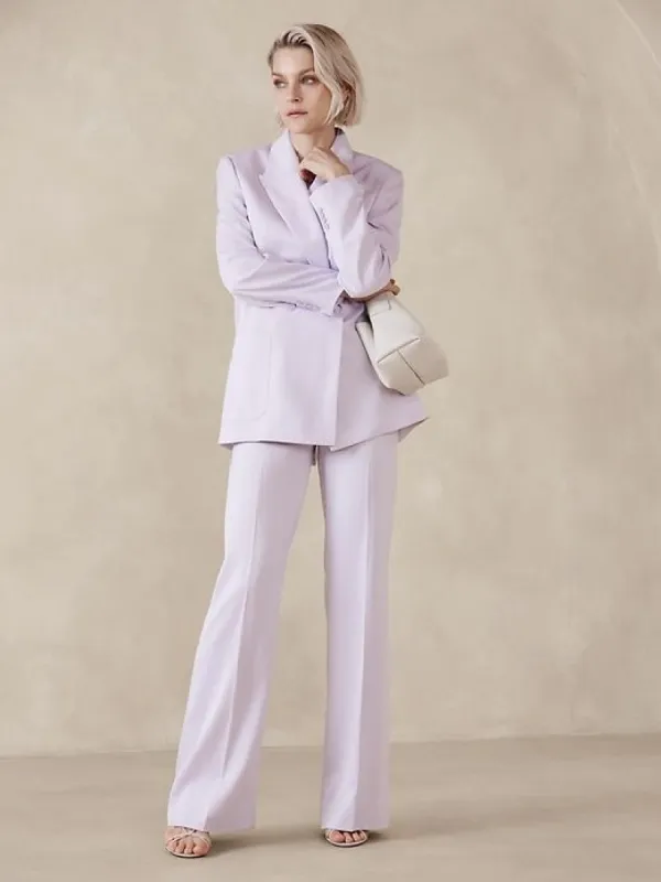 Alix Italian Satin Pant sold by Banana Republic