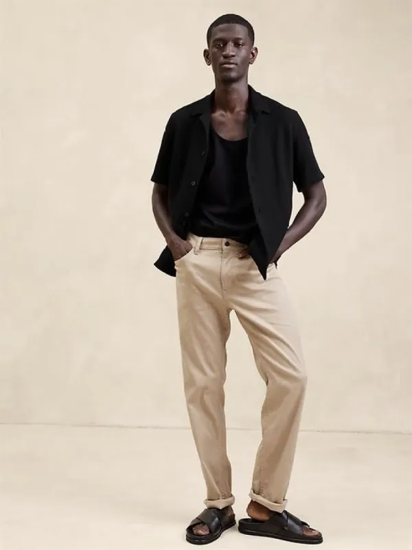 Mesh Resort Shirt made by Banana Republic