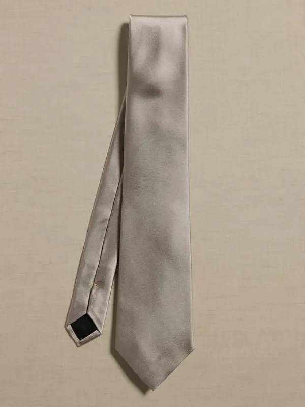 Solid Silk Tie sold by Banana Republic