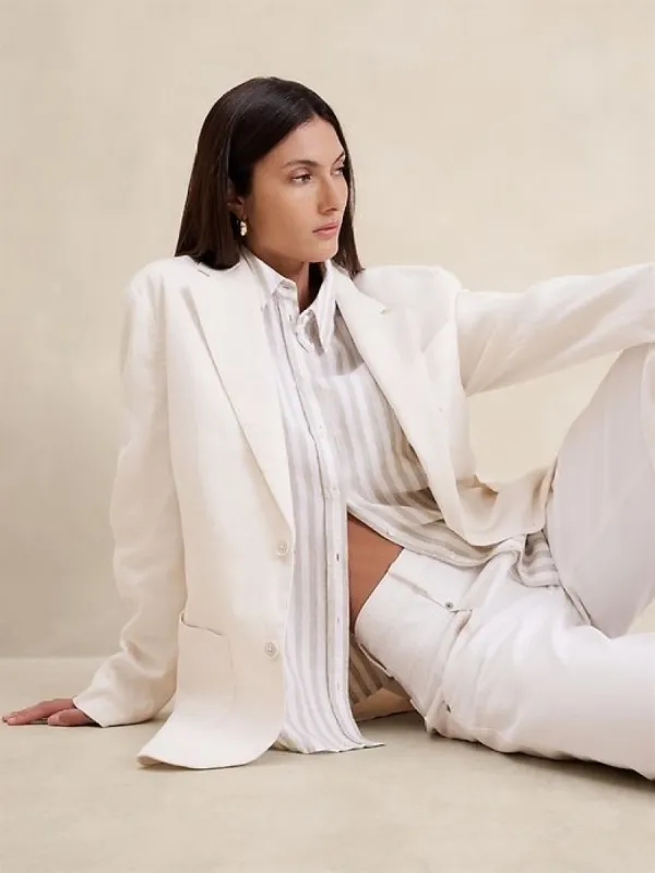 The Perfect Linen Shirt sold by Banana Republic