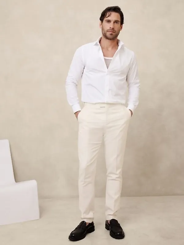 Italian Wool Tuxedo Pant sold by Banana Republic