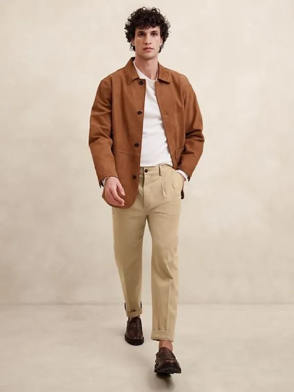 Pleated Chino sold by Banana Republic