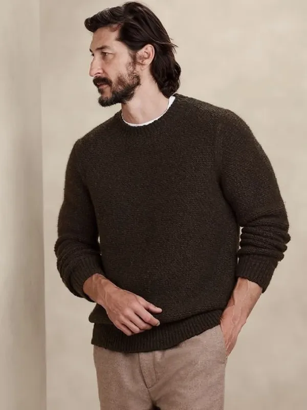 Albero Cotton-Merino Sweater sold by Banana Republic