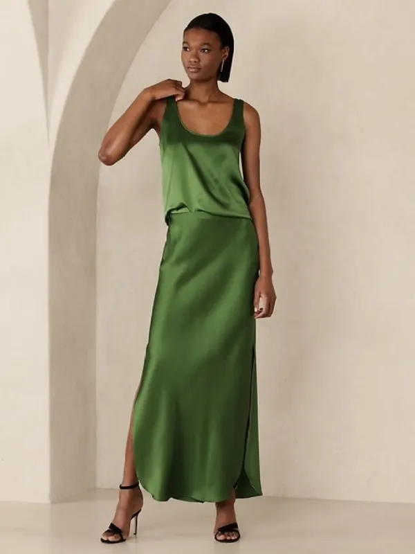 Dreamer Silk Maxi Skirt sold by Banana Republic