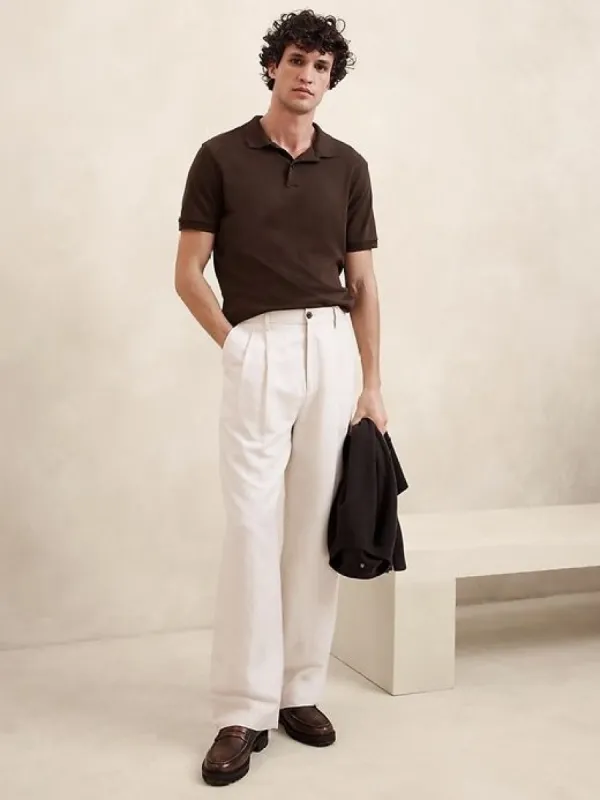 Luxury-Touch Polo sold by Banana Republic
